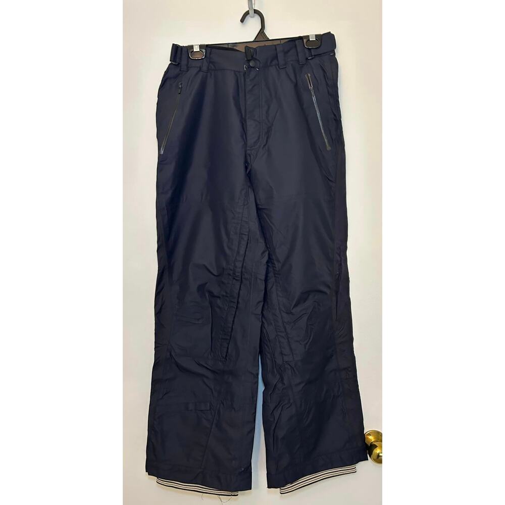 Obermeyer Black Ski Snowboard Mountain Pants Nylon Pockets Mens Small